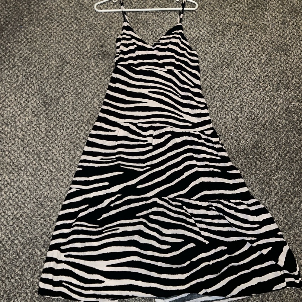 Zebra print dress from SHEIN size medium